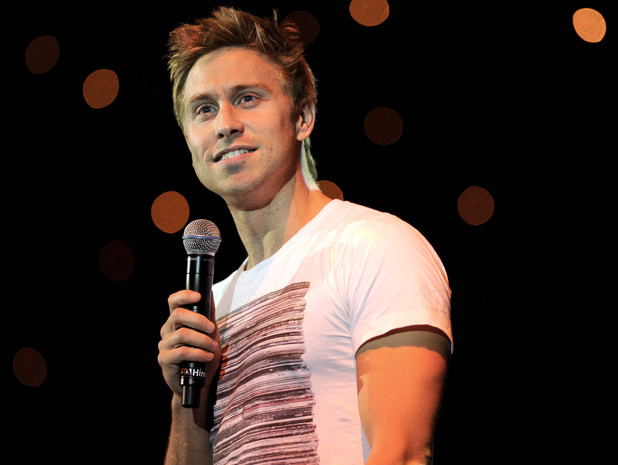 Russell Howard in the limelight. Photo courtesy of digitalspy.co.uk